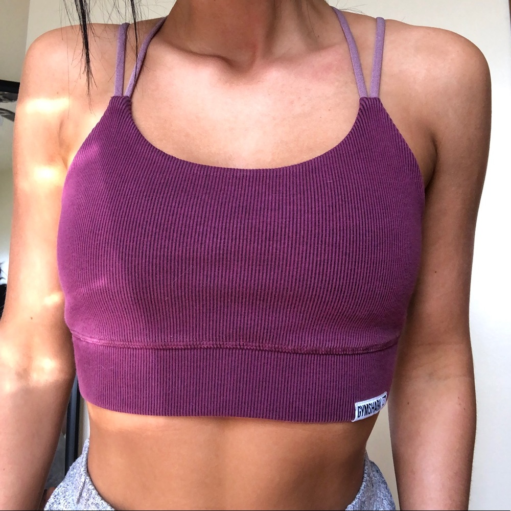 Gym shark strappy bralette